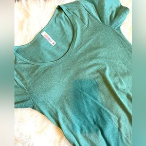LLR Solid Teal Classic Tee Shirt